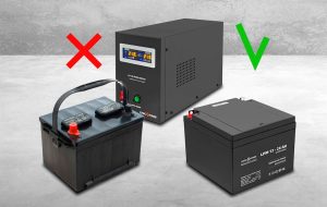 تفاوت باتری خودرویی و UPS